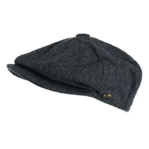 Epoch Hats Company Men's Melton Wool 8 Quarter Newsboy Cap